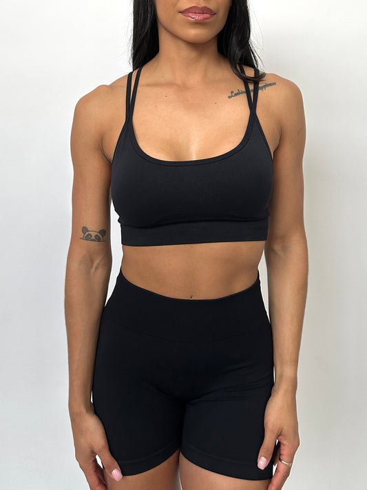 ASTRID CROP - BLACK