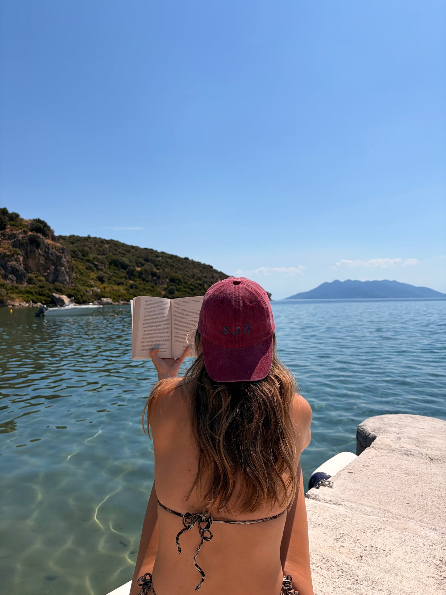 OFF DUTY SJÖ CAP - BURGUNDY