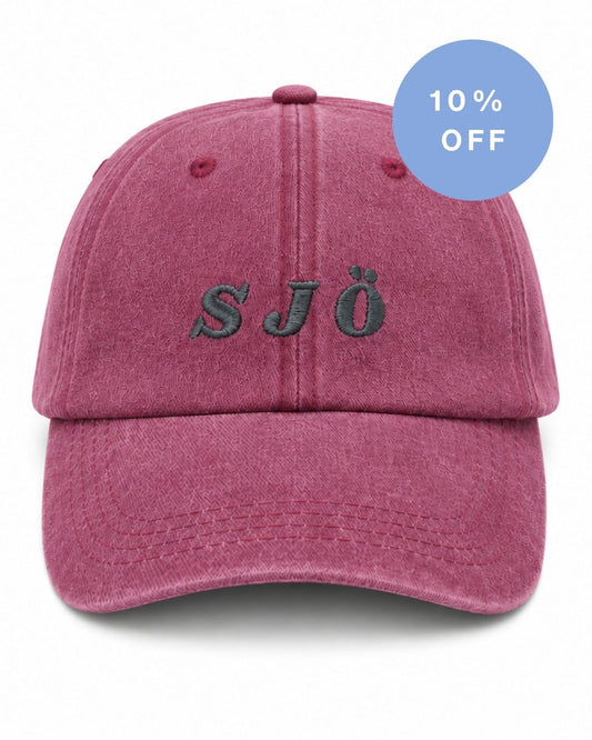 OFF DUTY SJÖ CAP - BURGUNDY