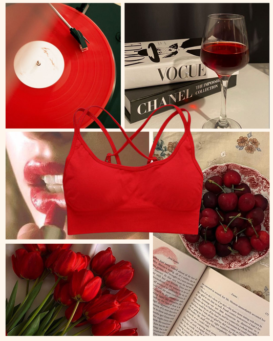 ASTRID CROP - RED
