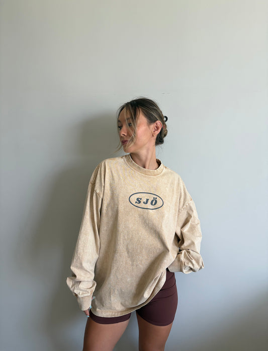 OFF DUTY LONG SLEEVE - SAND (PRE ORDER)