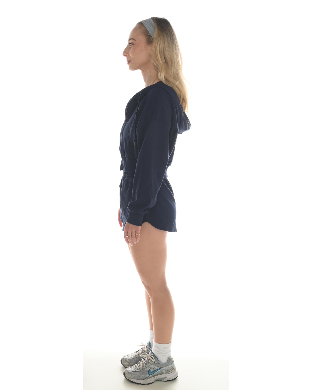 SIRI MINI SHORTS - NAVY