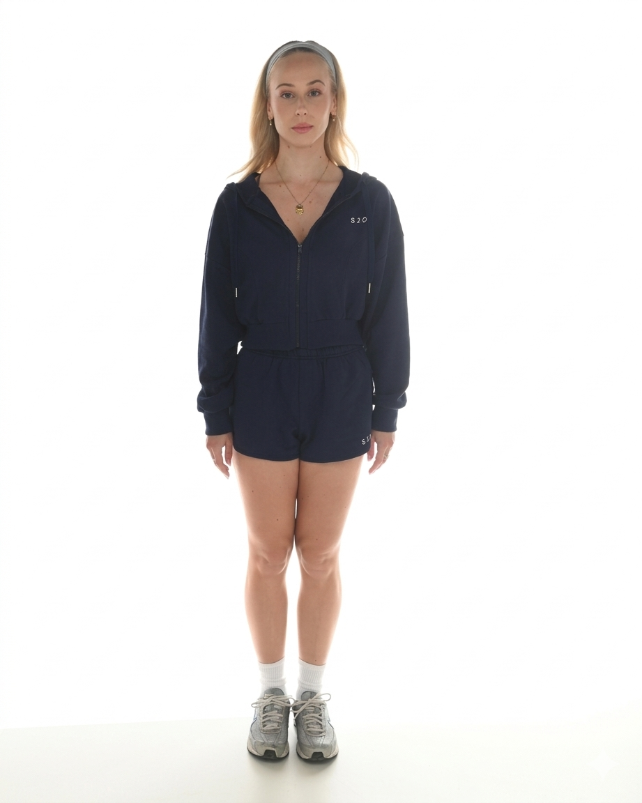 SIRI MINI SHORTS - NAVY