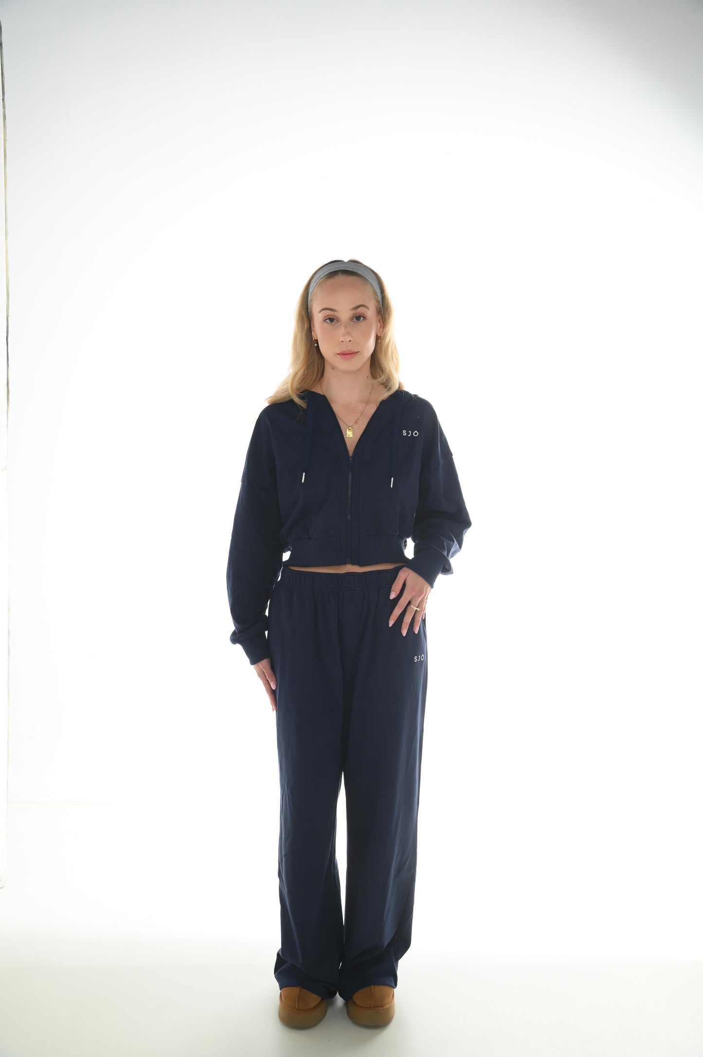 SIRI TRACKSUIT FLARES - NAVY